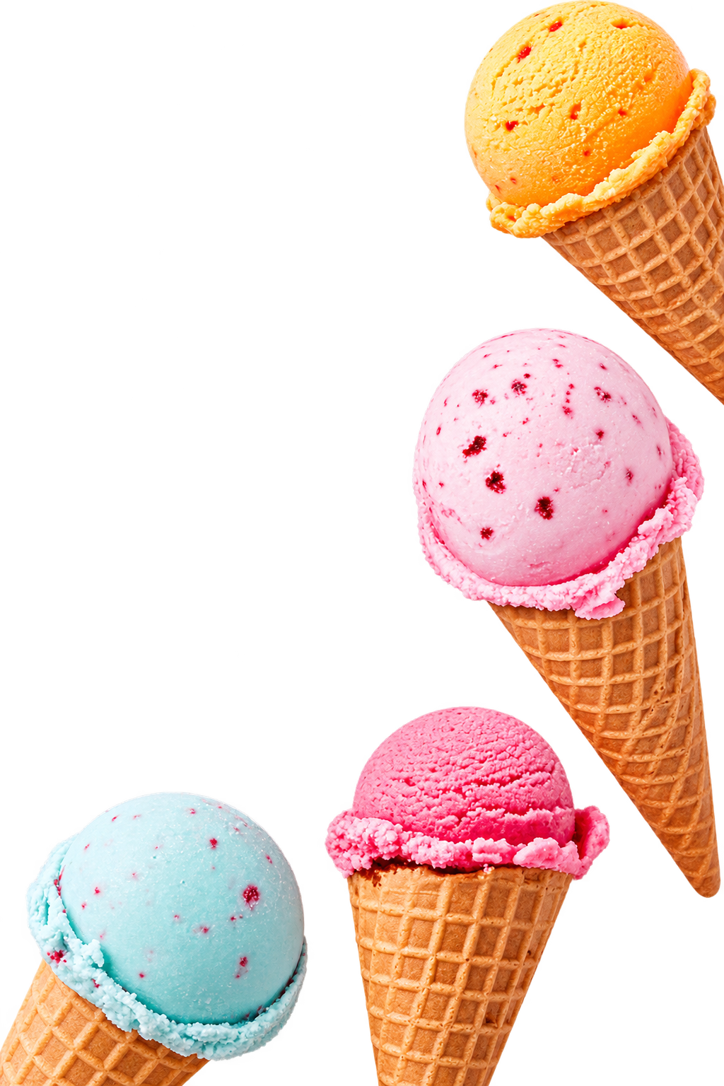 Small-batch gelato cones
