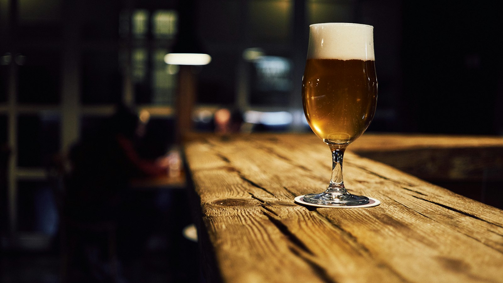 Ironwood taproom at dusk
