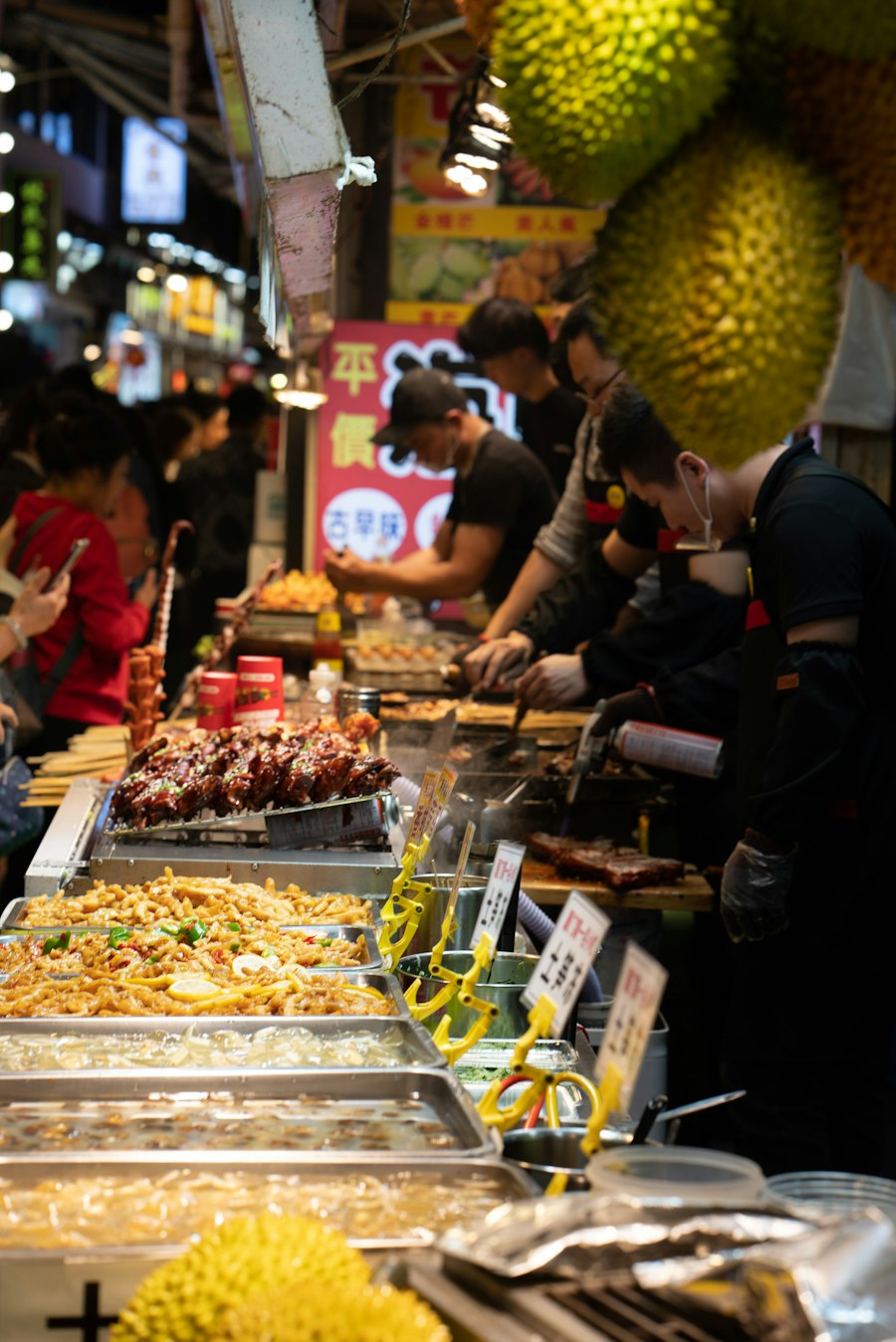 Fish stall