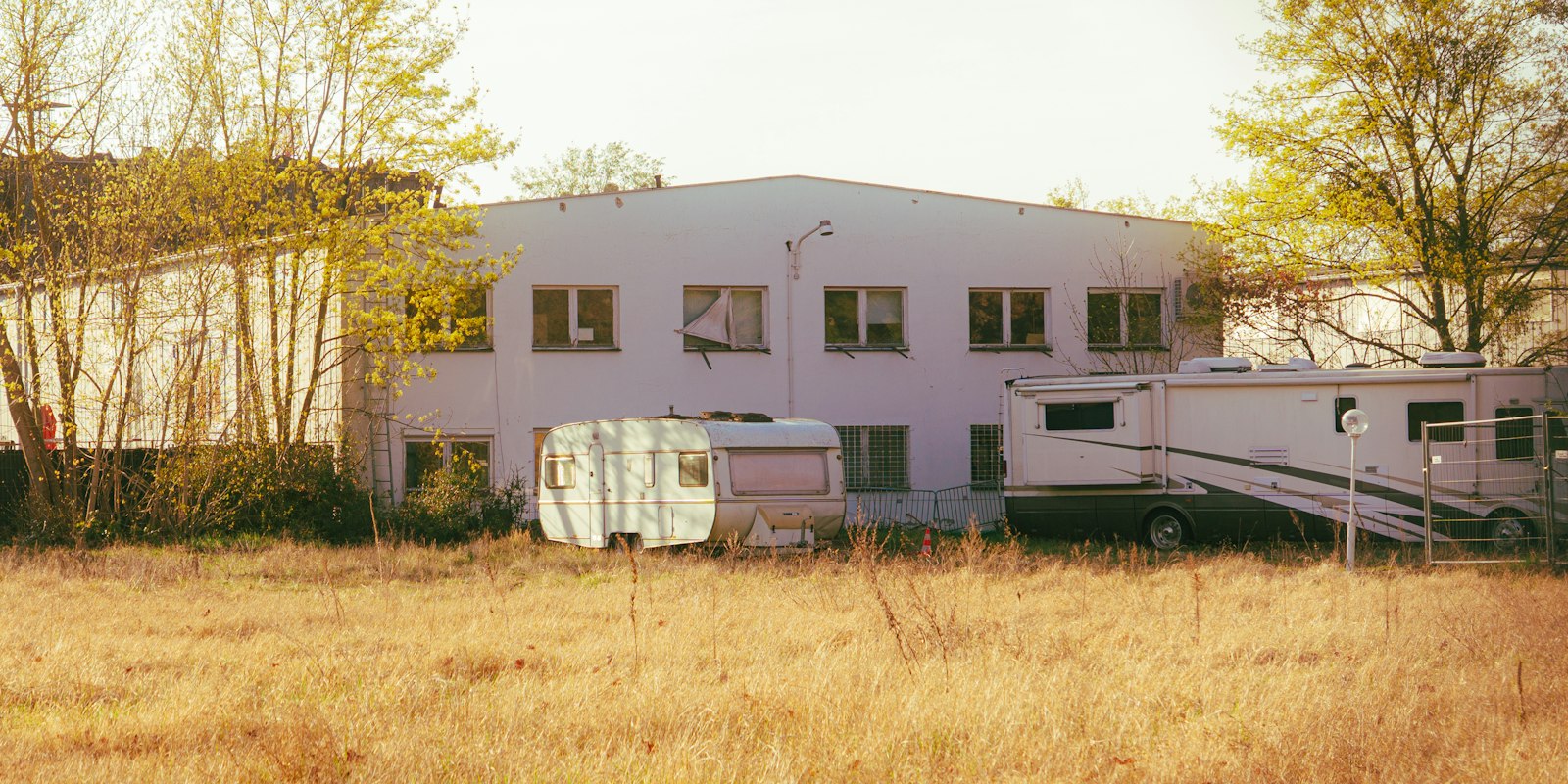 The studio building