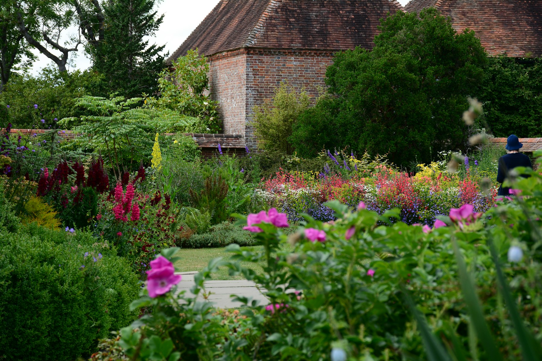 A mature Fernrowe planting scheme