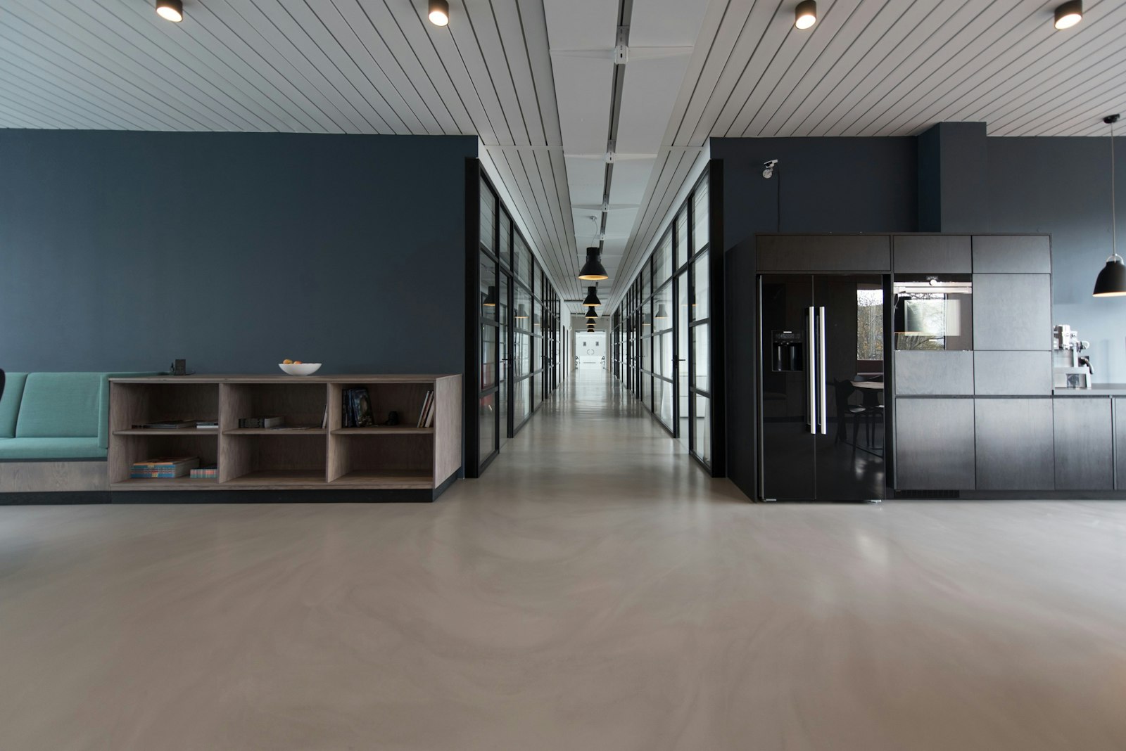 The partners' floor at Harwell & Crane