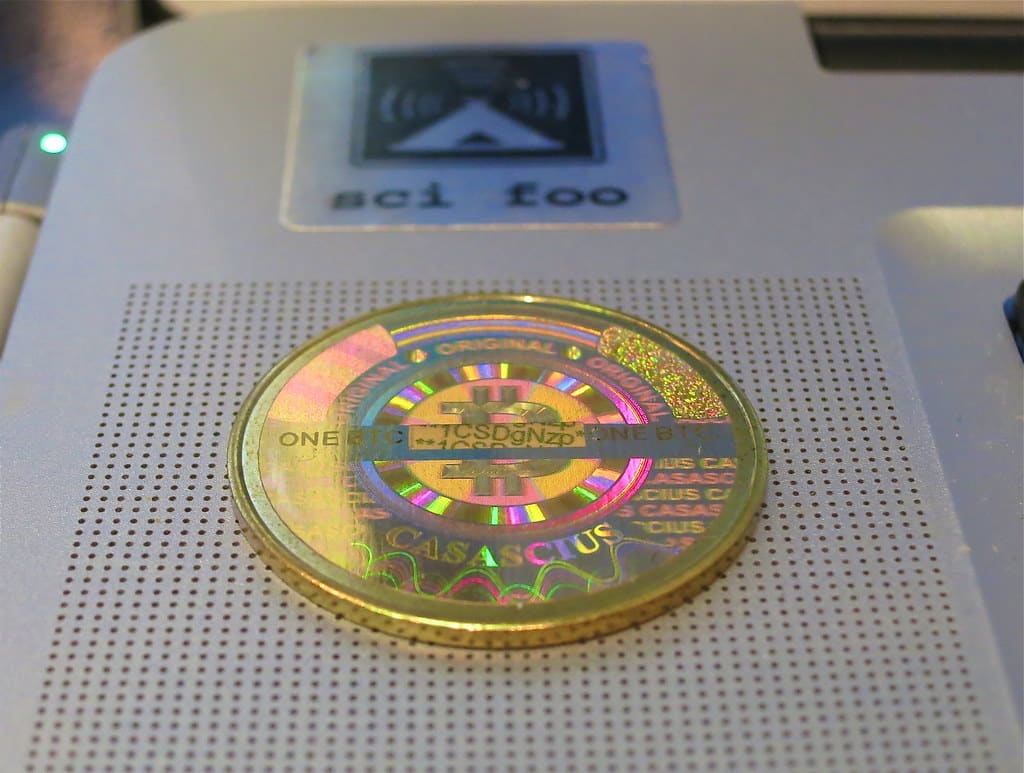 An illuminated circuit board layout