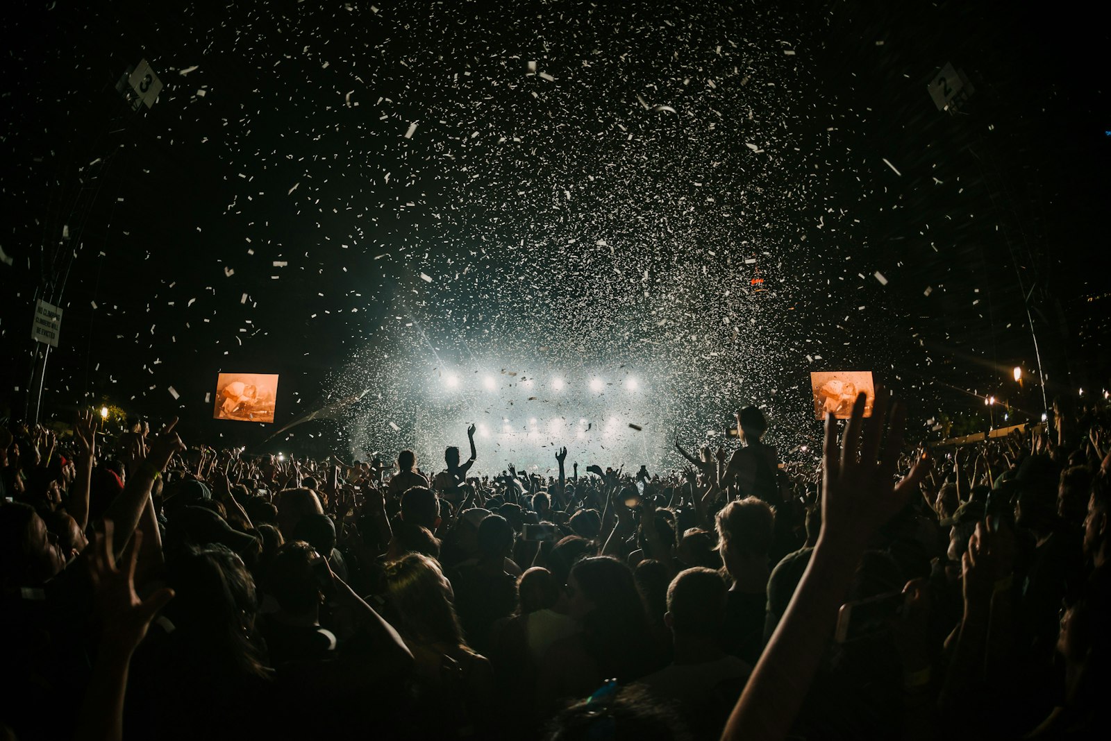 Sun Stage at dusk
