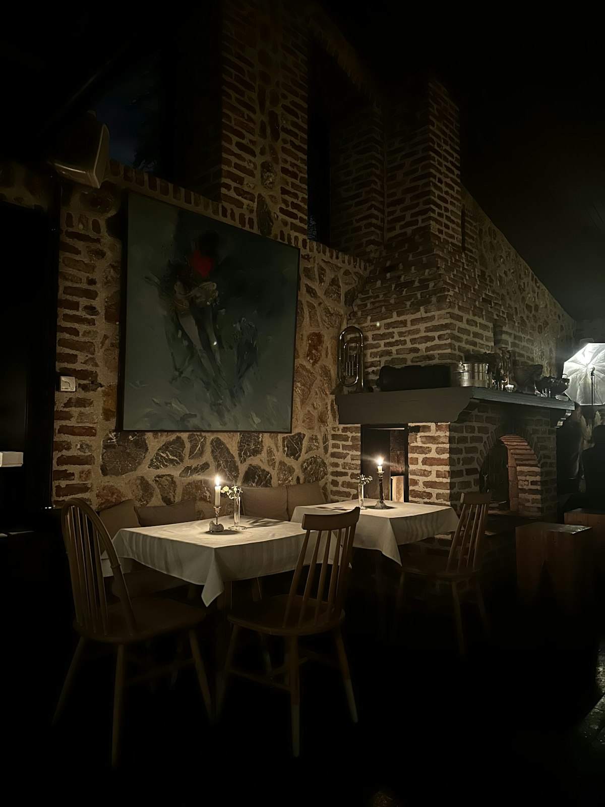 A shared table of pasta at Osteria Fico