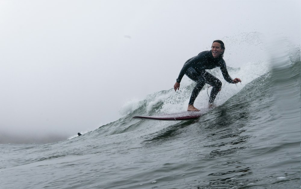 Learner catching a wave
